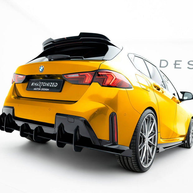 Street Pro Bakre Diffuser + Flaps för BMW 1 M-Pack F70