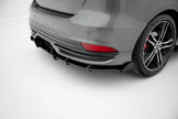 Street Pro Bakre Diffuser + Flaps för Ford Focus ST Mk3 Facelift