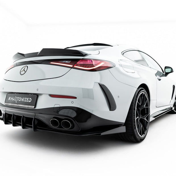 Street Pro Bakre Diffuser + Flaps för Mercedes-AMG CLE 53 Aero C236