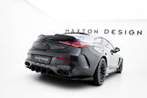 Street Pro Bakre Diffuser + Flaps för Mercedes-AMG CLE 53 C236