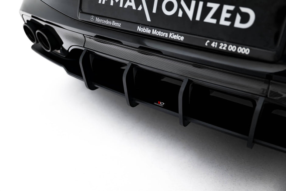 Street Pro Bakre Diffuser + Flaps för Mercedes-AMG CLE 53 C236