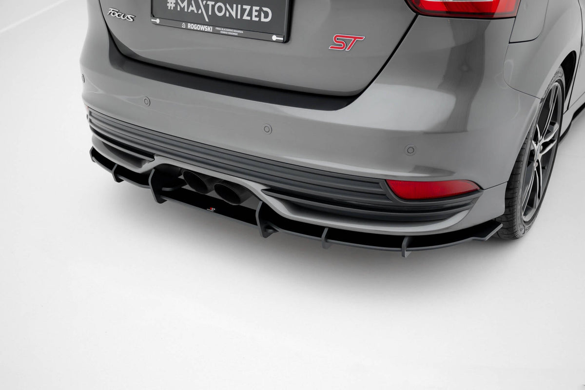Street Pro Bakre Diffuser för Ford Focus ST Mk3 Facelift