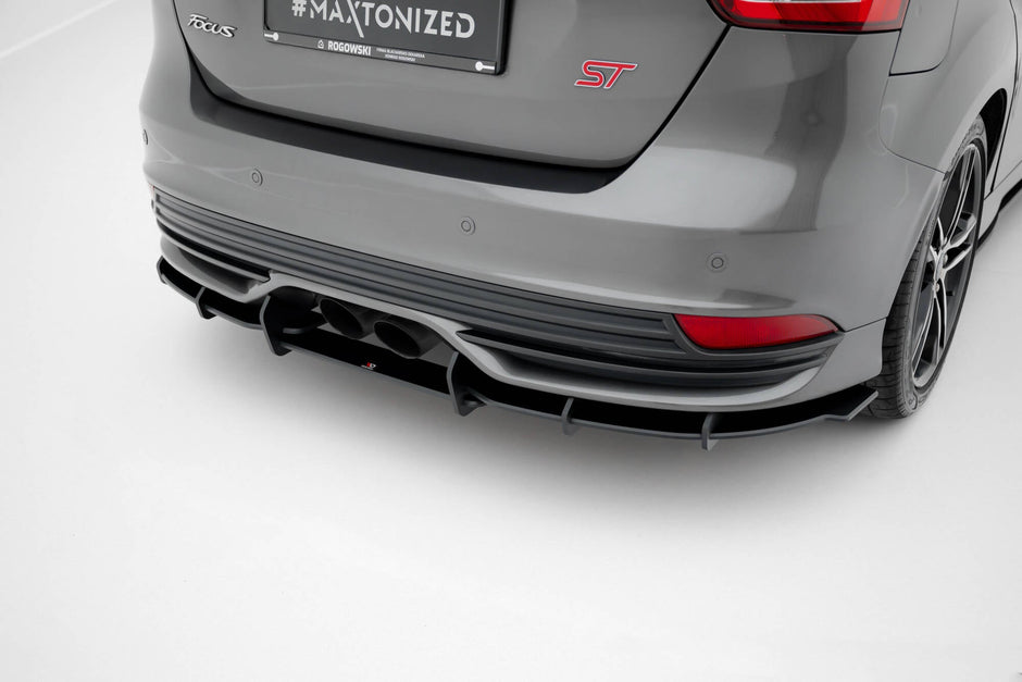 Street Pro Bakre Diffuser för Ford Focus ST Mk3 Facelift