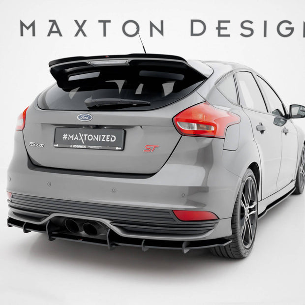 Street Pro Bakre Diffuser för Ford Focus ST Mk3 Facelift