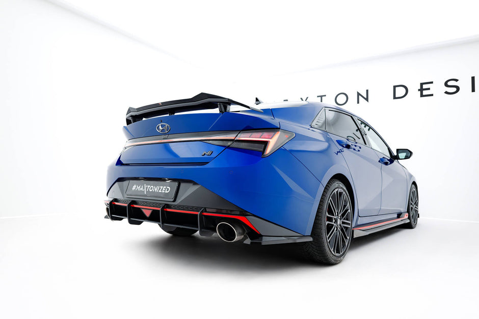 Street Pro Bakre Diffuser för Hyundai Elantra N Mk7