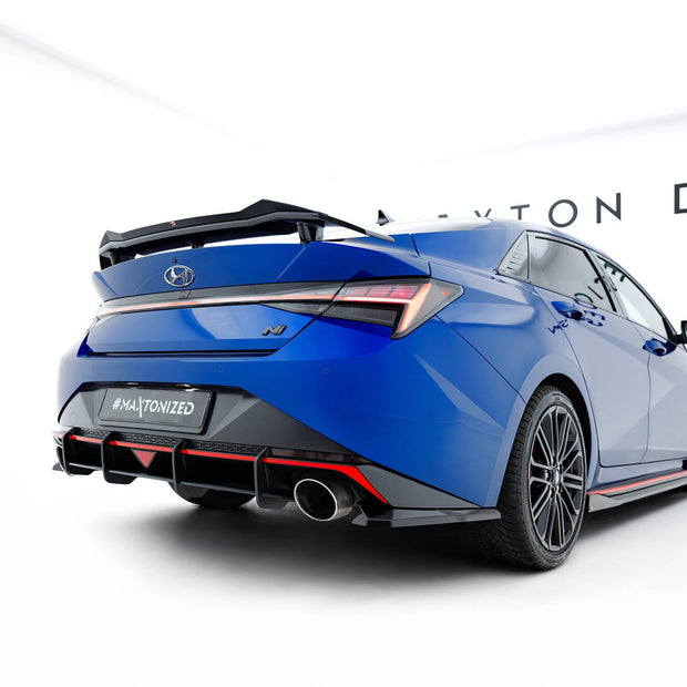 Street Pro Bakre Diffuser för Hyundai Elantra N Mk7