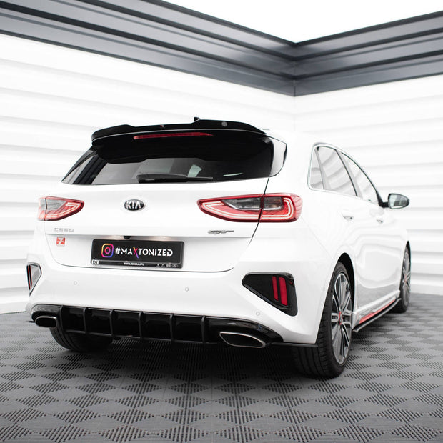 Street Pro Bakre Diffuser för Kia Ceed GT Mk3