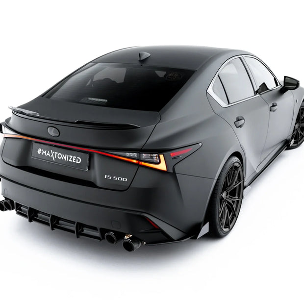 Street Pro Bakre Diffuser för Lexus IS 500 Mk3 Facelift 2 (XE30)