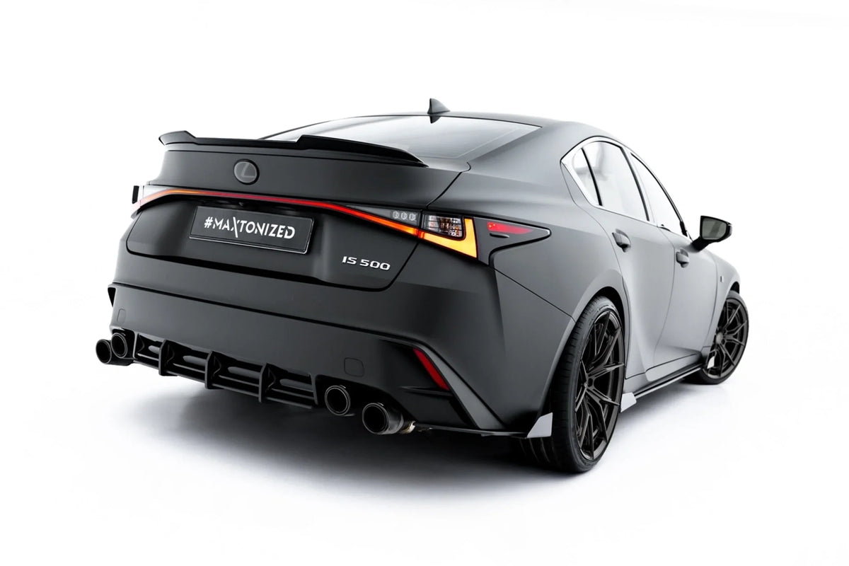 Street Pro Bakre Diffuser för Lexus IS 500 Mk3 Facelift 2 (XE30)