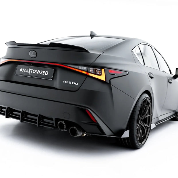 Street Pro Bakre Diffuser för Lexus IS 500 Mk3 Facelift 2 (XE30)