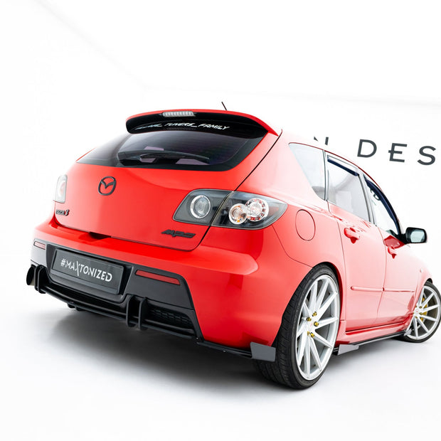 Street Pro Bakre Diffuser för Mazda 3 MPS Mk1 EU Version