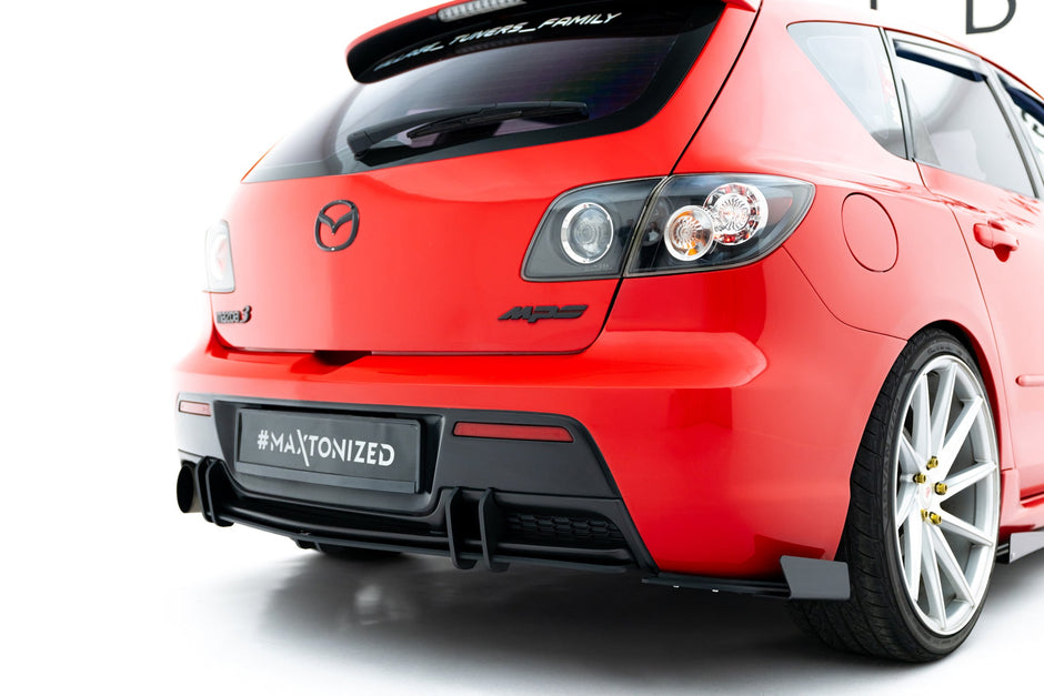 Street Pro Bakre Diffuser för Mazda 3 MPS Mk1 EU Version