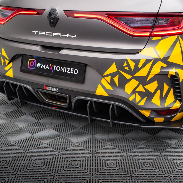 Street Pro Bakre Diffuser för Renault Megane RS Mk4