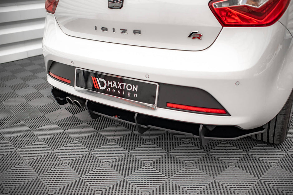 Street Pro Bakre Diffuser för Seat Ibiza FR SC Mk4 Facelift