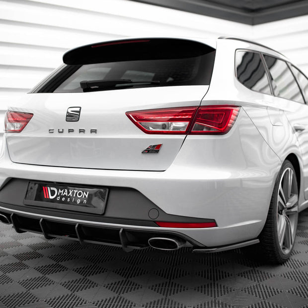 Street Pro Bakre Diffuser för Seat Leon Cupra Sportstourer Mk3