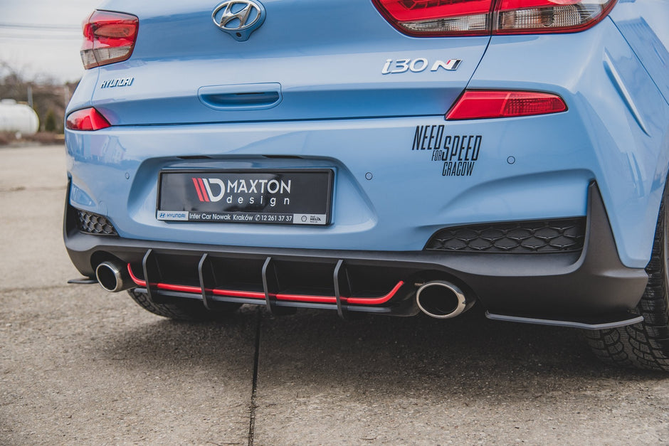 Street Pro Bakre Diffuser V.1 för Hyundai I30 N Mk3 Hatchback