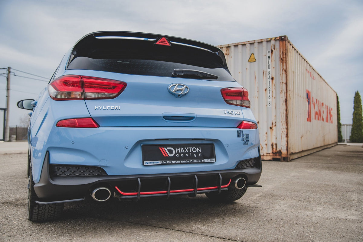Street Pro Bakre Diffuser V.1 för Hyundai I30 N Mk3 Hatchback