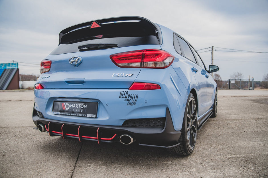 Street Pro Bakre Diffuser V.1 för Hyundai I30 N Mk3 Hatchback