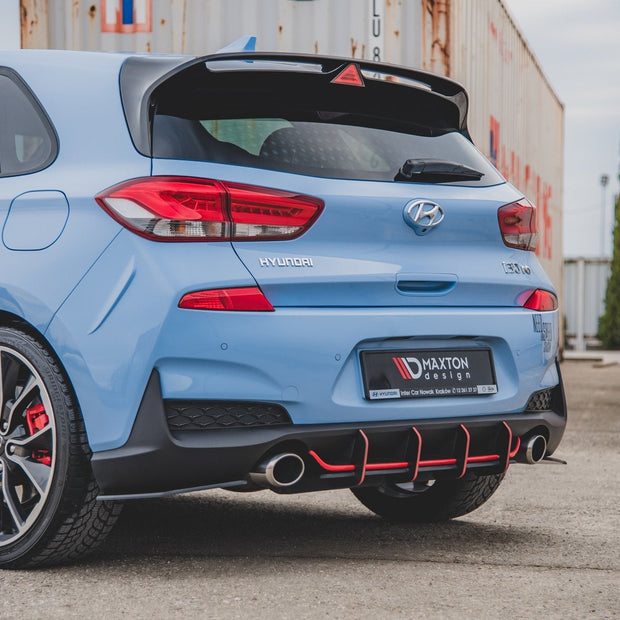 Street Pro Bakre Diffuser V.1 för Hyundai I30 N Mk3 Hatchback