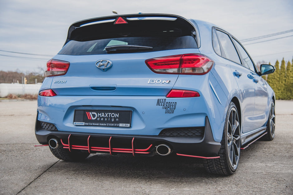 Street Pro Bakre Diffuser V.1 för Hyundai I30 N Mk3 Hatchback