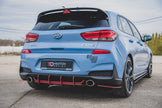 Street Pro Bakre Diffuser V.1 för Hyundai I30 N Mk3 Hatchback