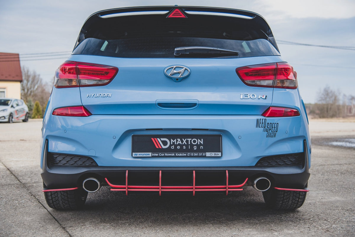Street Pro Bakre Diffuser V.1 för Hyundai I30 N Mk3 Hatchback
