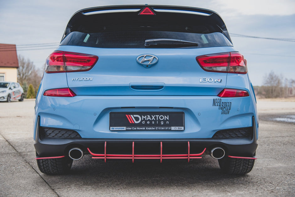 Street Pro Bakre Diffuser V.1 för Hyundai I30 N Mk3 Hatchback