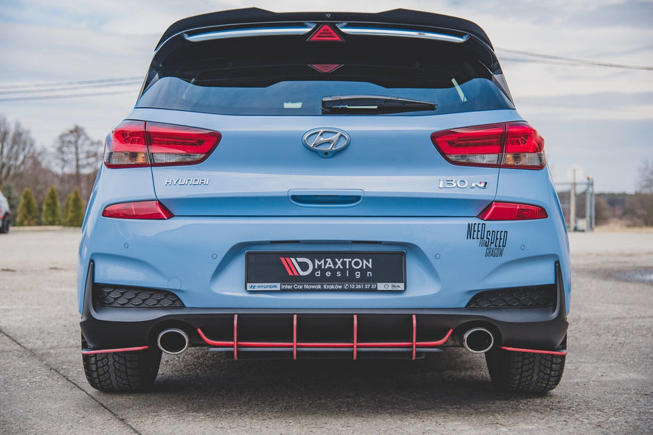 Street Pro Bakre Diffuser V.1 för Hyundai I30 N Mk3 Hatchback