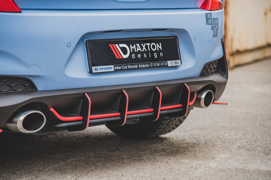 Street Pro Bakre Diffuser V.1 för Hyundai I30 N Mk3 Hatchback