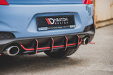 Street Pro Bakre Diffuser V.1 för Hyundai I30 N Mk3 Hatchback