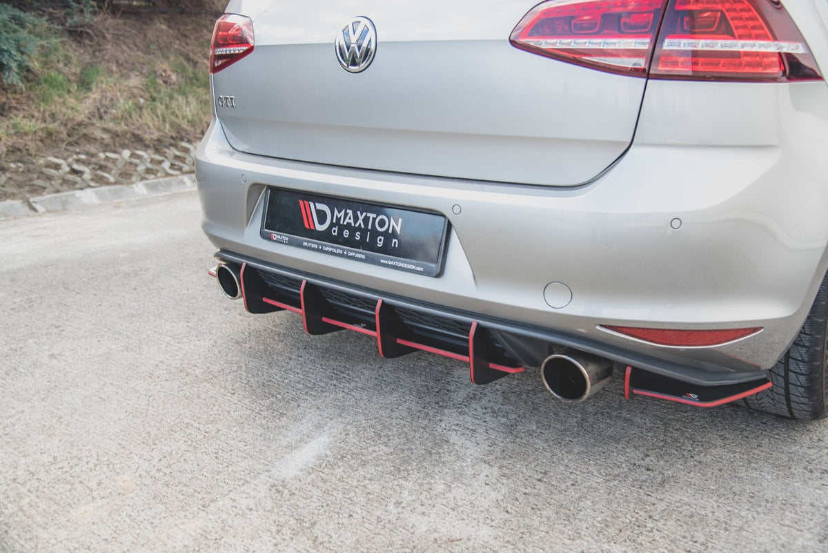Street Pro Bakre Diffuser V.1 för Volkswagen Golf Mk7 GTI
