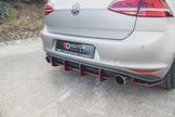 Street Pro Bakre Diffuser V.1 för Volkswagen Golf Mk7 GTI