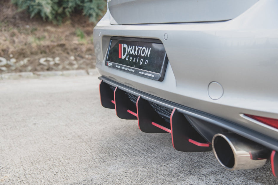 Street Pro Bakre Diffuser V.1 för Volkswagen Golf Mk7 GTI