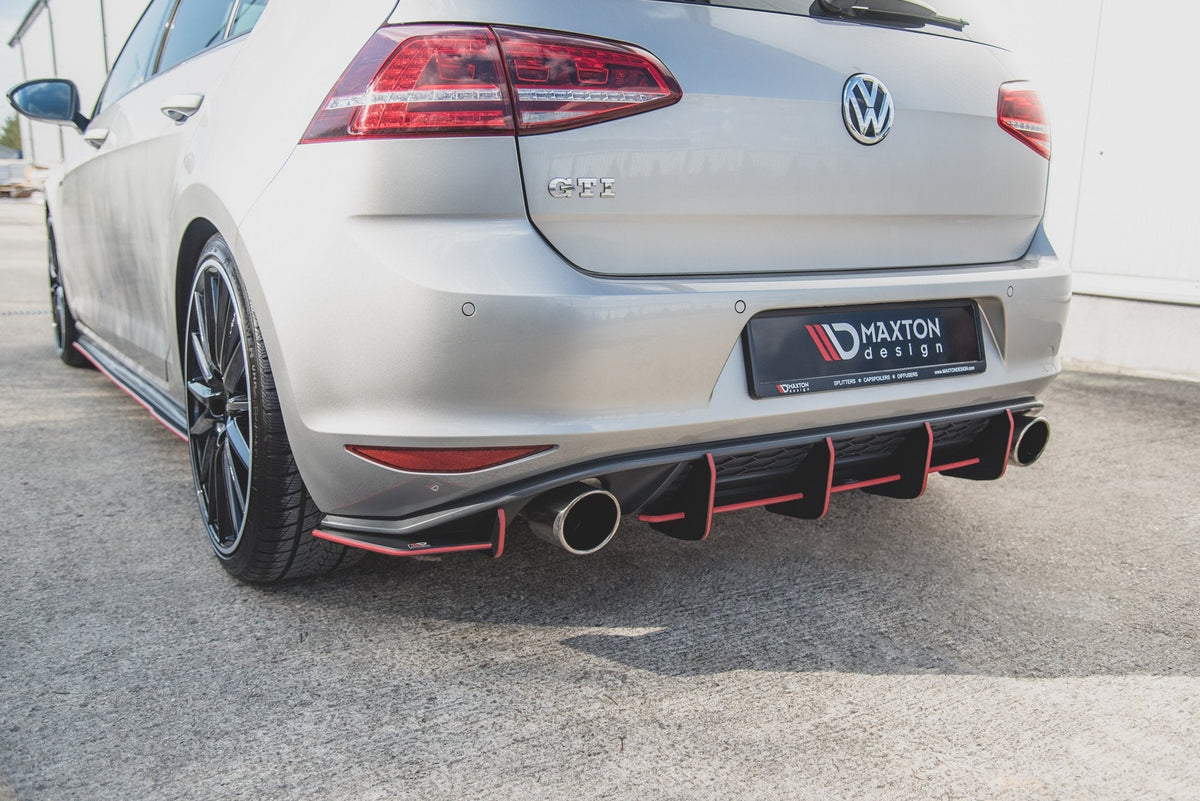 Street Pro Bakre Diffuser V.1 för Volkswagen Golf Mk7 GTI