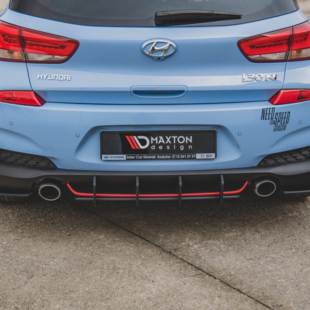 Street Pro Bakre Diffuser V.2 för Hyundai I30 N Mk3 Hatchback