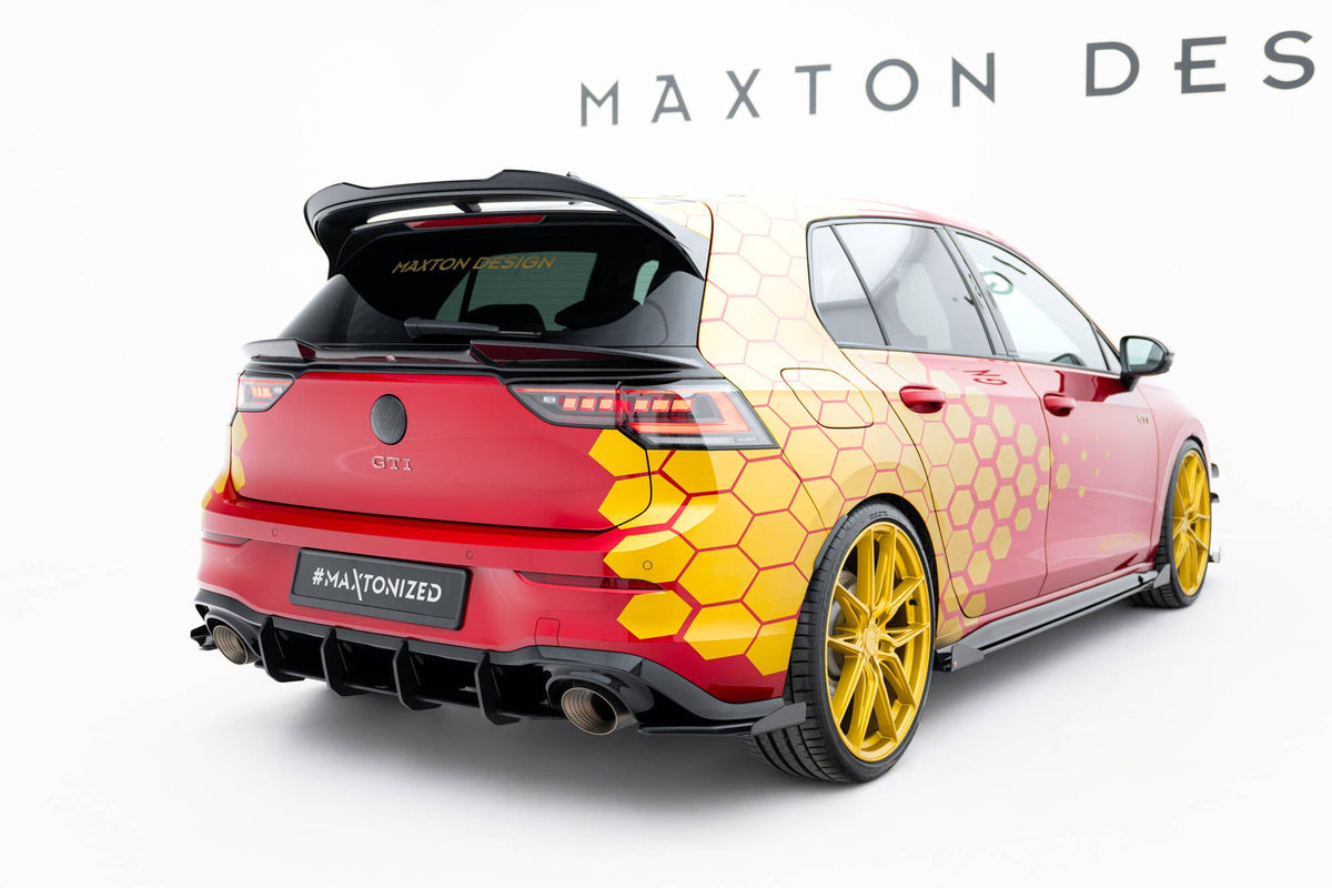 Street Pro Bakre Diffuser V.2 för Volkswagen Golf GTI Clubsport Mk8 Facelift
