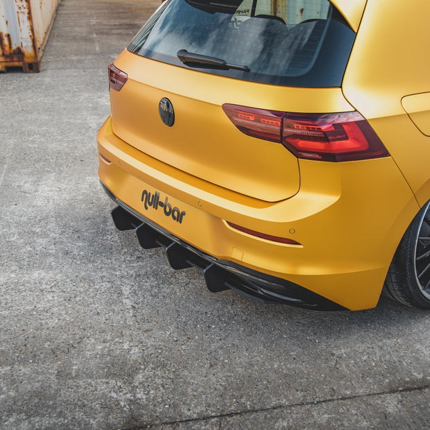 Street Pro Bakre Diffuser V.2 för Volkswagen Golf Mk8