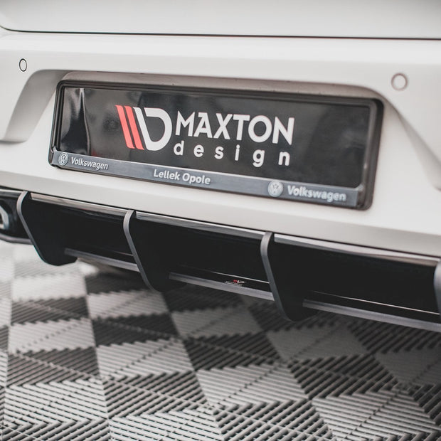 Street Pro Bakre Diffuser för Volkswagen Golf R-Line Mk 7 Facelift