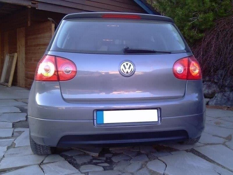 Rear Valance för Volkswagen Golf Mk5 GTI Edition 30 (without Exhaust hole, for standard exhaust)