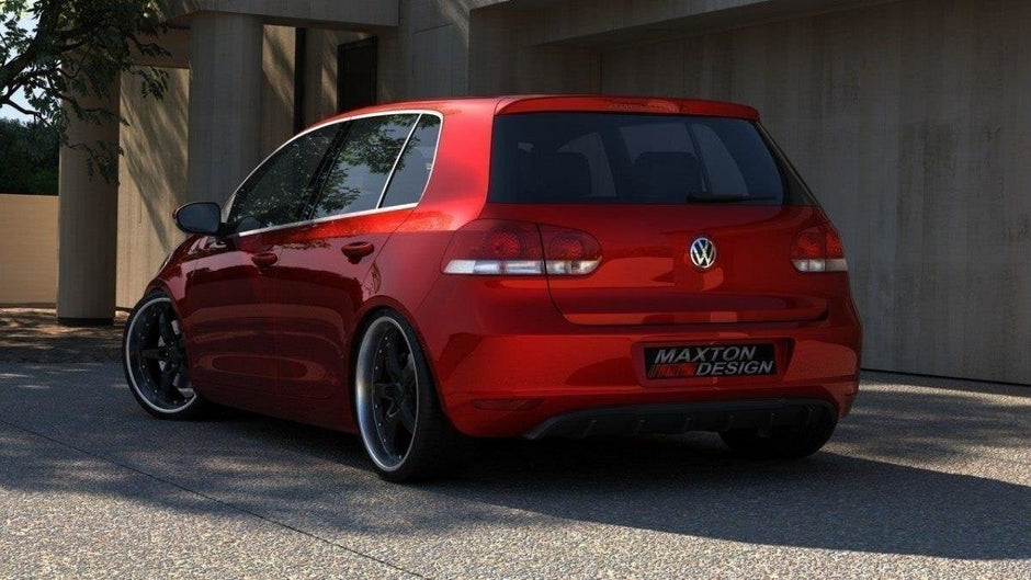 Rear Valance för Volkswagen Golf Mk6 WITHOUT Exhaust HOLE
