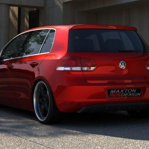 Rear Valance för Volkswagen Golf Mk6 WITHOUT Exhaust HOLE