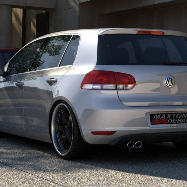 Rear Valance för Volkswagen Golf Mk6 WITH 1 Exhaust HOLE