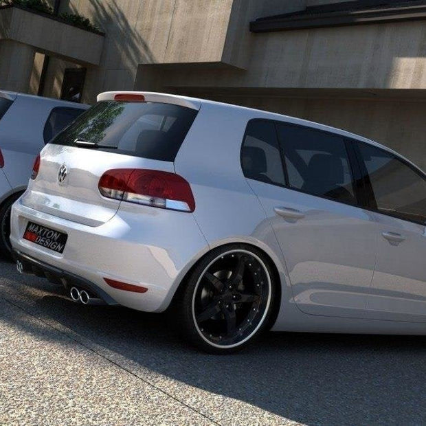 Rear Valance för Volkswagen Golf Mk6 WITH 2 Exhaust HOLE