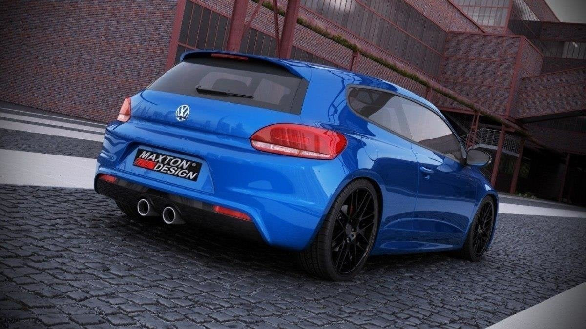 Rear Valance för Volkswagen Scirocco Mk3 R with 2 Exhaust holes