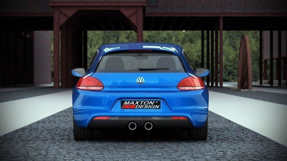 Rear Valance för Volkswagen Scirocco Mk3 R with 2 Exhaust holes