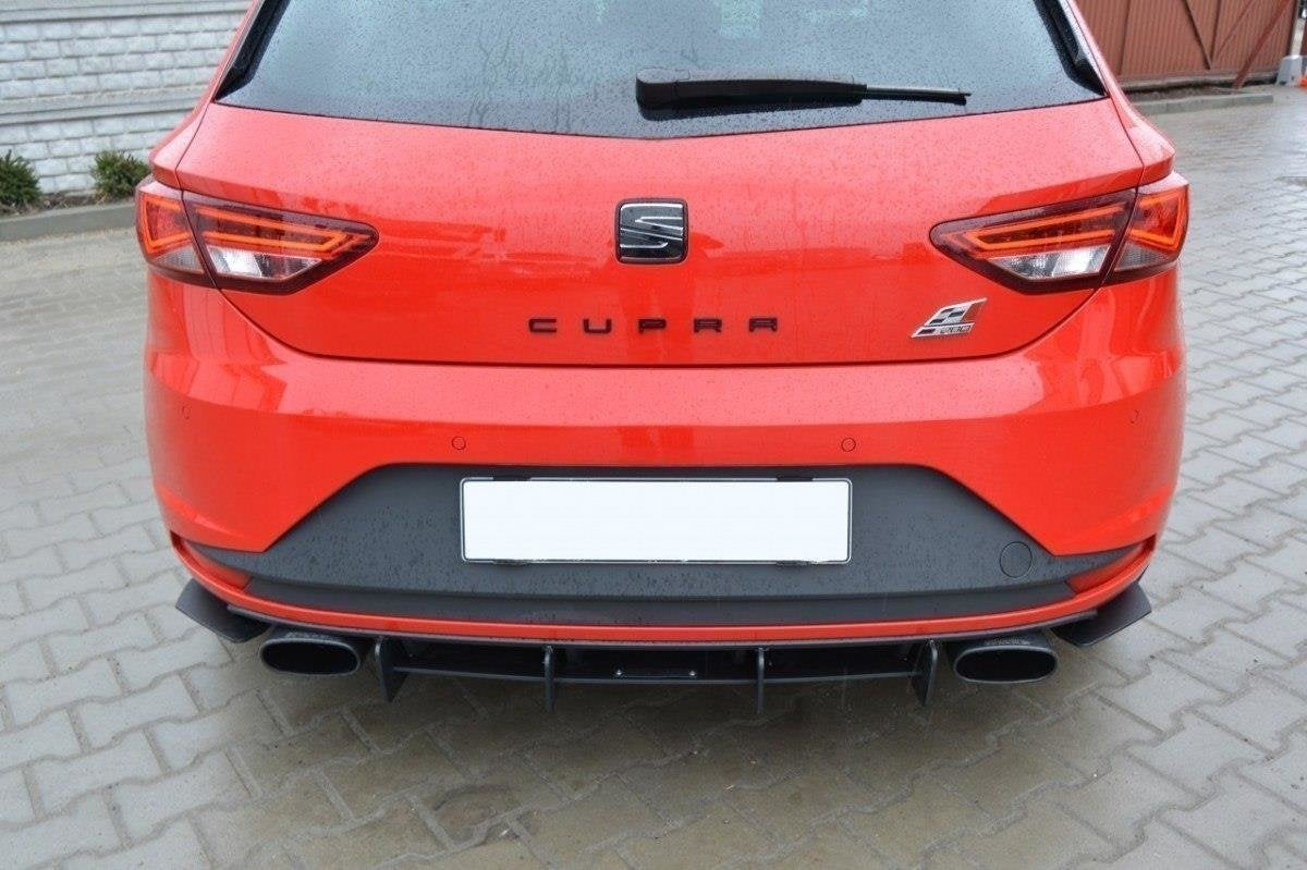 Bakre Diffuser & Bakre Sidosplitters för Seat Leon Mk3 Cupra