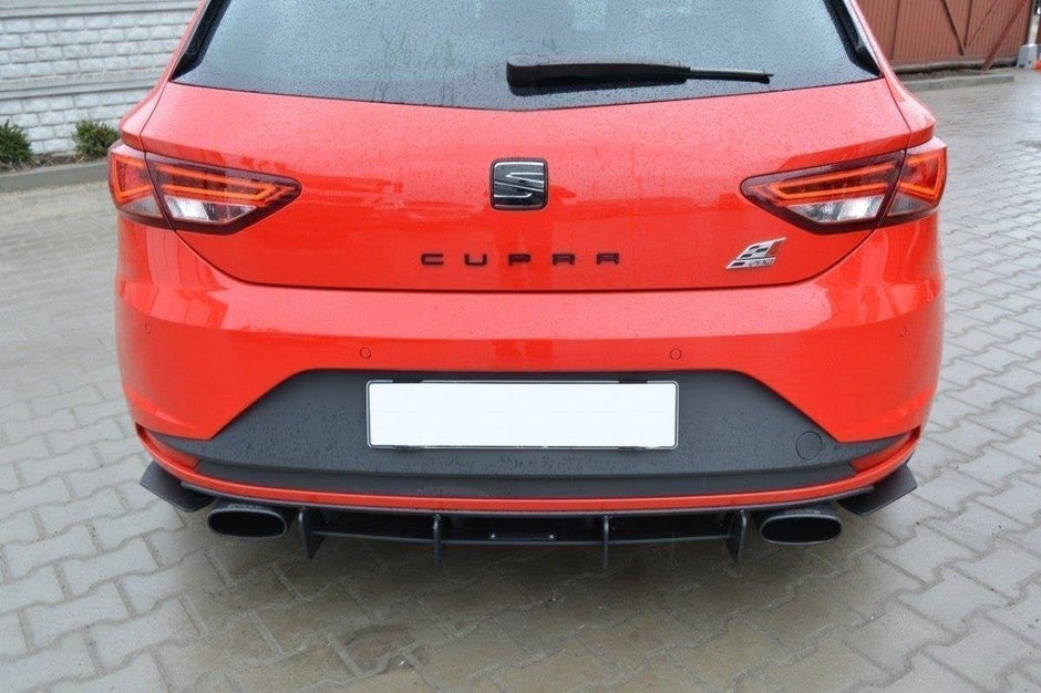 Bakre Diffuser & Bakre Sidosplitters för Seat Leon Mk3 Cupra