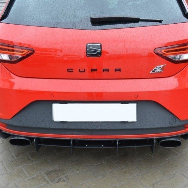 Bakre Diffuser & Bakre Sidosplitters för Seat Leon Mk3 Cupra