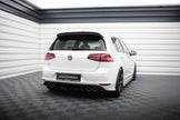 Bakre Diffuser & Bakre Sidosplitters för Volkswagen Golf Mk7 R Hatchback