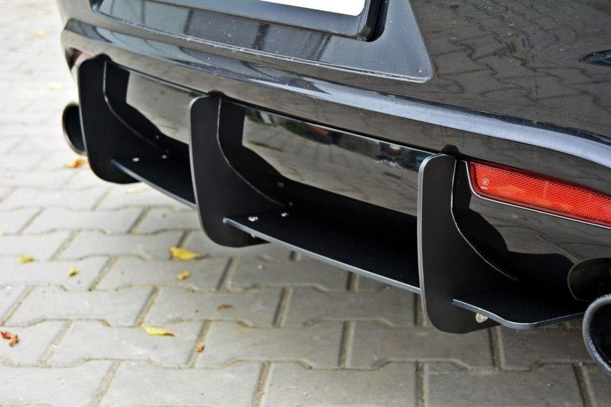 Bakre Diffuser & Bakre Sidosplitters för Volkswagen Scirocco R